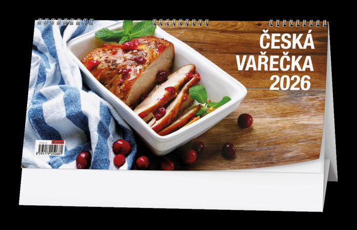 detail Stolní kalendář 2026 Česká vařečka