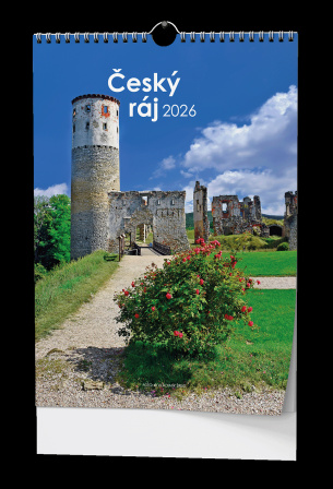 detail Nástěnný kalendář 2026 A3 Český ráj
