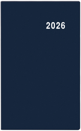detail Diář 2027 čtrnáctidenní Gustav-PVC modrý