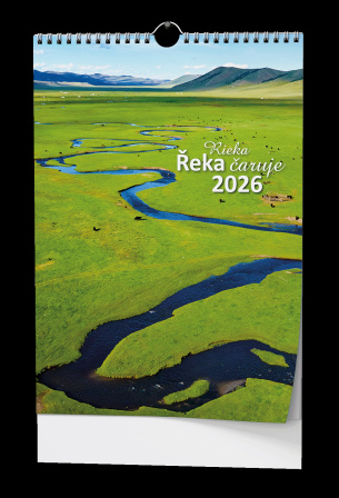 detail Nástěnný kalendář 2026 A3 Řeka čaruje