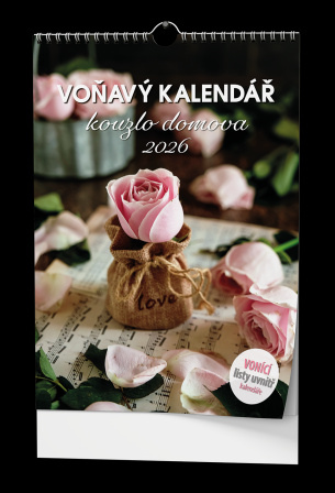 detail Nástěnný kalendář 2026 A3 Kouzlo domova