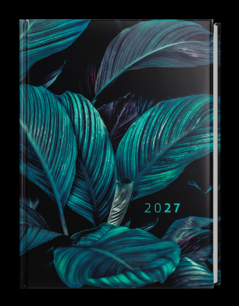detail Diář 2027 denní A4 Goliáš-lamino Tropic