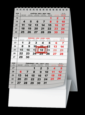 detail Stolní kalendář 2026 Mini