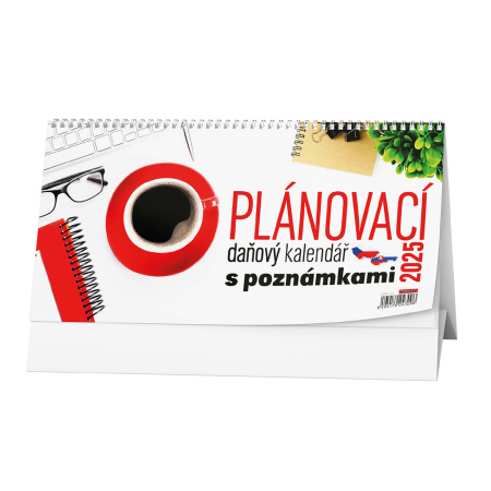 detail Kalendář stolní daňový s poznámkami