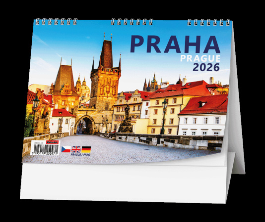 detail Stolní kalendář 2027 Praha