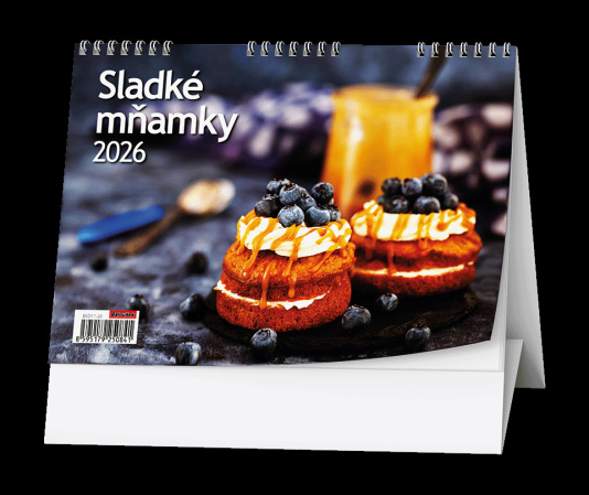 detail Stolní kalendář 2026 Sladké mňamky