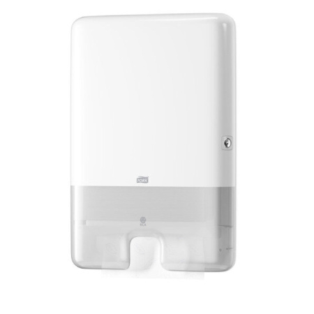 detail Zásobník na sklád.ručníky Tork Multifold H2