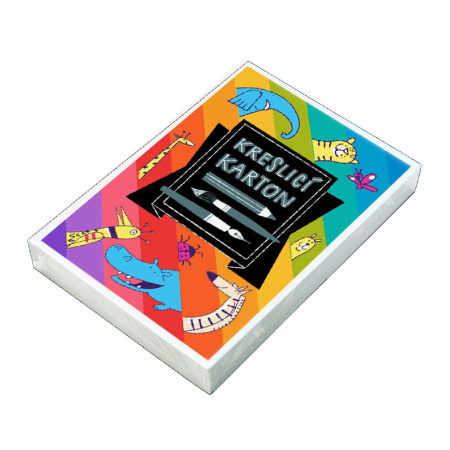 detail Karton kreslící A4 200g/m2 bílý 200listů