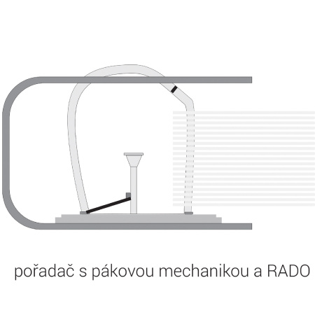 detail Pořadač A4 8,0 cm páka CAESAR OFFICE IMPERATOR PP růžový /E