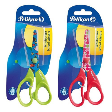 detail Nůžky 13cm Pelikán Fancy pro praváky mix barev