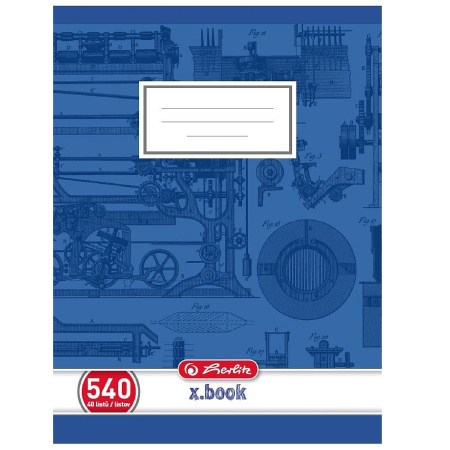 detail Sešit 540 A5 čistý 40 listů
