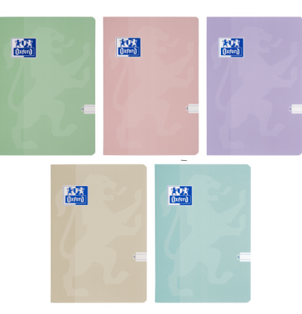 detail Sešit A5 linka 32 listů Sešit Oxford Touch Pastel