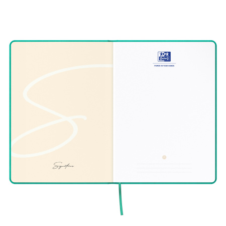 detail Zápisník A5 Oxford Signature linka 80 listů zelený