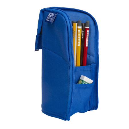 detail Pouzdro stojící Oxford modré /E