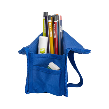 detail Pouzdro stojící Oxford modré /E