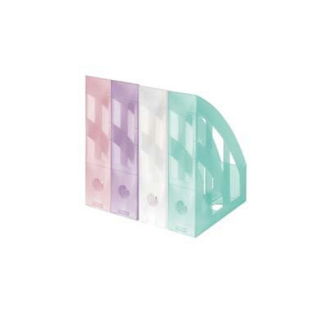 detail Stojan na časopisy Herlitz transparentní mint