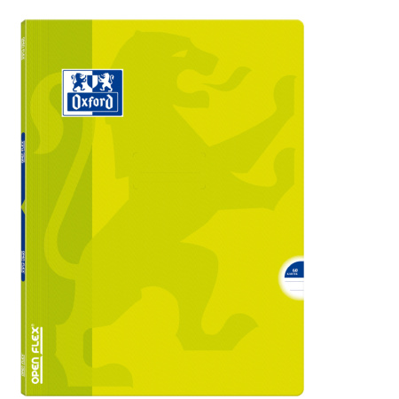 detail Sešit A5 linka flex Oxford 60 listů mix barev