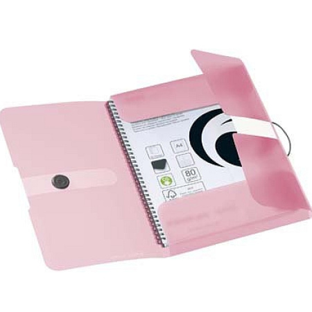 detail Desky s gumou A4 Easy orga růžové