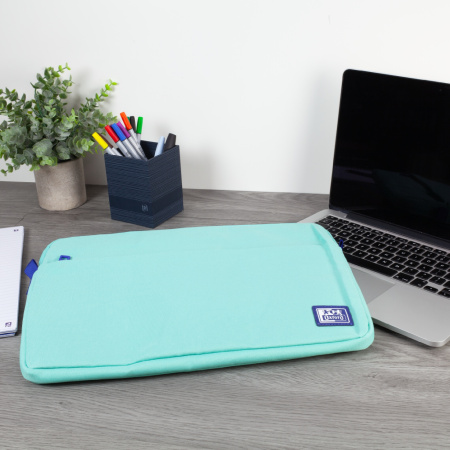 detail Pouzdro na notebook Oxford 16 palců mintové