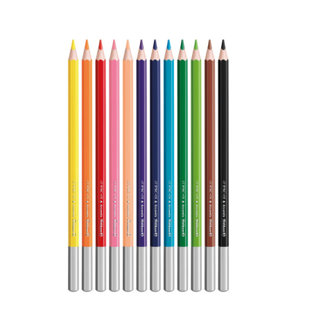 detail Pastelky akvarelové Pelikan 12 ks /E