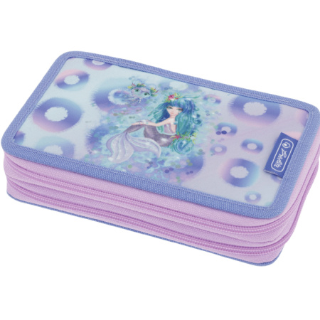 detail Penál dvoupatrový plný mořská panna