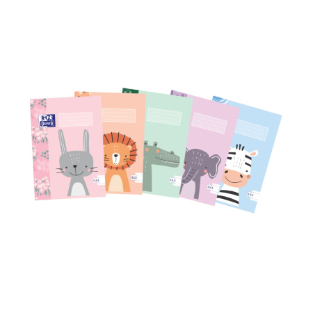 detail Sešit Oxford Kids 523, linkovaný, mix