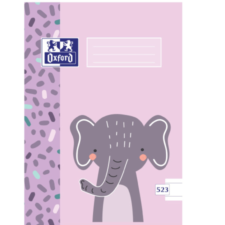 detail Sešit Oxford Kids 523, linkovaný, mix