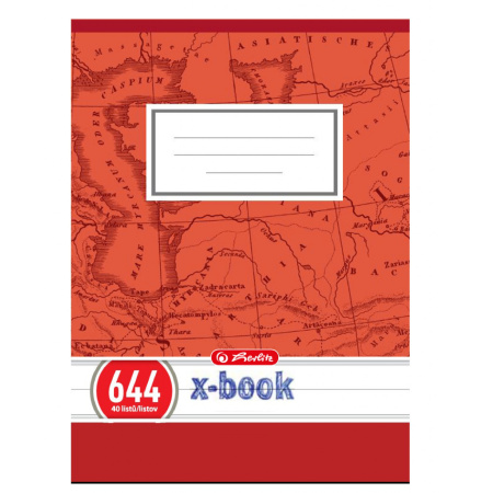 detail Sešit 644 A6 linka 40 listů Herlitz
