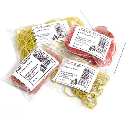 detail Gumičky 4 cm (100ks) /E