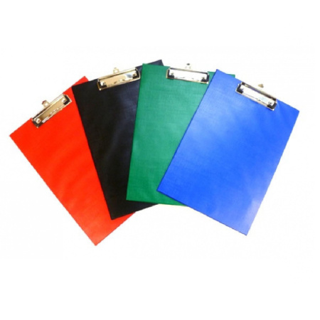 detail Desky s klipem jednodeska A4 PVC mix barev