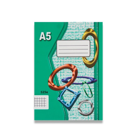 detail Sešit 525 A5 čtvereček 20 listů