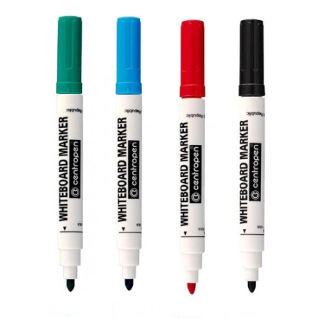 detail Popisovač stíratelný Centropen 8559 2,5mm sada 4ks