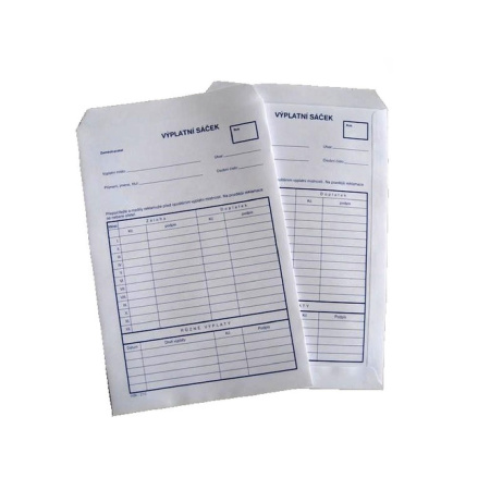 detail Výplatní sáček /210 MSK