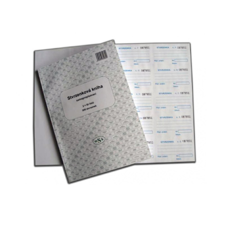 detail Stvrzenková kniha MSK propis./E