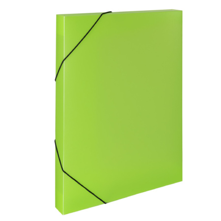 detail Mapa 253 s gumou Opaline 3,5cm zelená