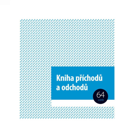 detail Kniha příchodů a odchodů 64 listů Optys