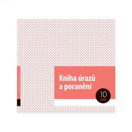 detail Kniha úrazů a poranění