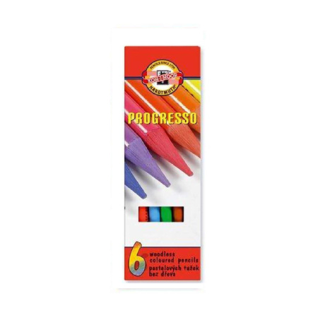detail Pastelky Progresso KoH-I-Noor 6ks/E