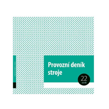 detail Provozní deník stroje (Optys)