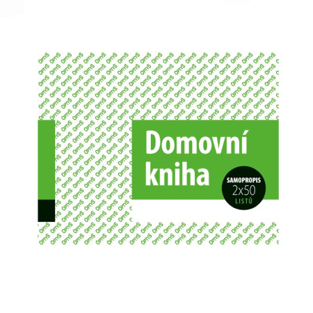detail Domovní kniha pro cizince NCR 2x50L