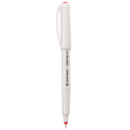 detail Liner 0,3mm Centropen 4611 nevysychající červený