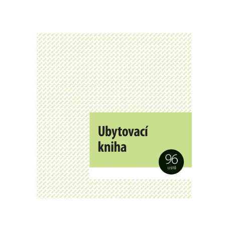 detail Ubytovací kniha A4