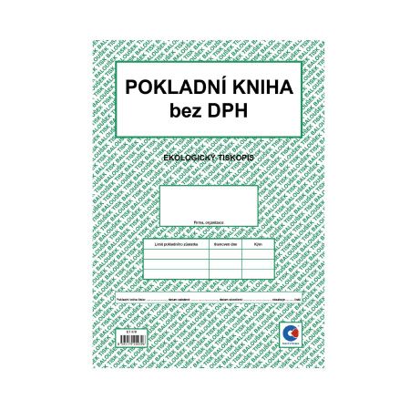 detail Pokladní kniha bez DPH nepropis