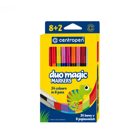 detail Fixy Centropen Duo Magic Markers 10ks