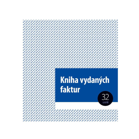 detail Kniha vydaných faktur (optys)/E