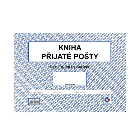 detail Kniha přijaté pošty (Baloušek)