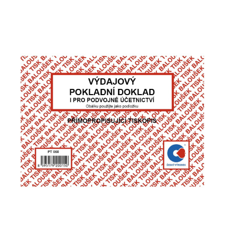 detail Výdajový pokl.doklad pro podvoj.NCR (Baloušek)