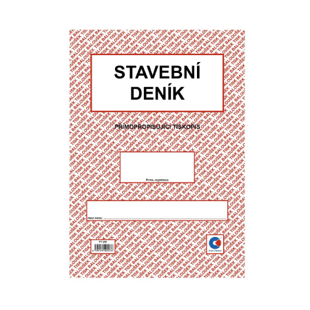 detail Stavební deník A4 NCR (Baloušek)