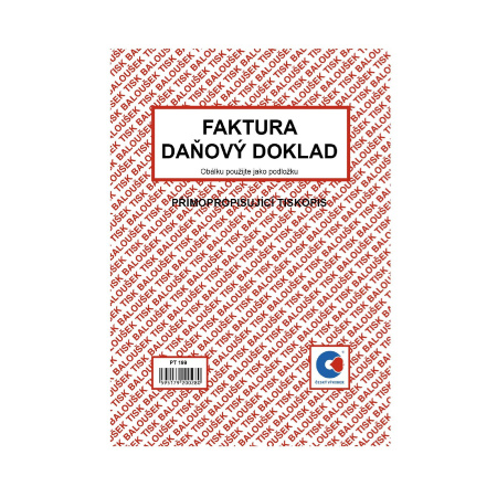 detail Faktura A5 NCR (Baloušek)