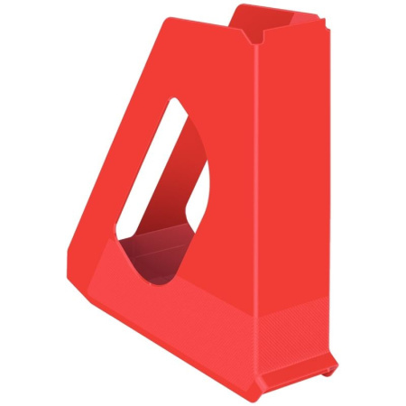 detail Stojan na katalogy zkosený A4 6,8 cm Europost Vivida červený